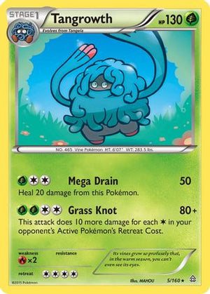 Tangrowth 5/160 - Primal Clash - Poke-Collect