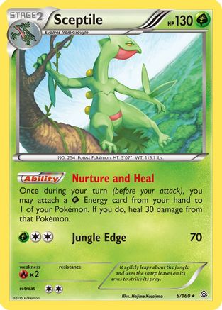 Sceptile 8/160 - XY  Primal Clash - Poke-Collect
