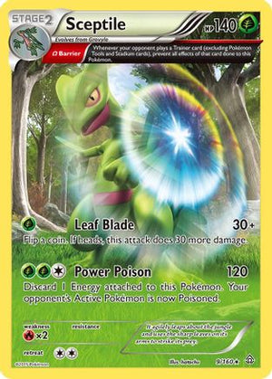 Sceptile 9/160 - Primal Clash Holofoil - Poke-Collect