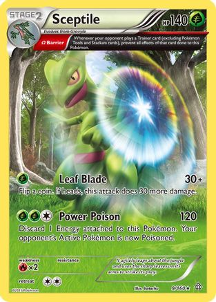 Sceptile (Omega) 9/160 - XY  Primal Clash Reverse Holofoil - Poke-Collect
