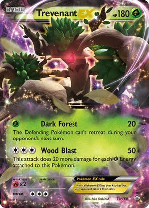 Trevenant-EX 19/160 - Primal Clash Holofoil - Poke-Collect