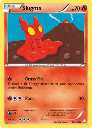 Slugma 22/160 - Primal Clash - Poke-Collect