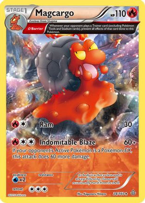 Magcargo 24/160 - Primal Clash - Poke-Collect