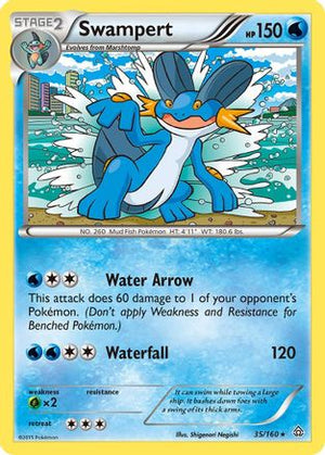 Swampert 35/160 - Primal Clash - Poke-Collect