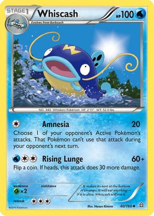 Whiscash 40/160 - Primal Clash - Poke-Collect
