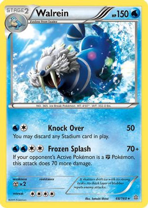 Walrein 48/160 - Primal Clash Reverse Holofoil - Poke-Collect