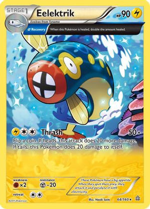 Eelektrik (Alpha) 64/160 - XY  Primal Clash - Poke-Collect