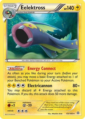 Eelektross 65/160 - Primal Clash Reverse Holofoil - Poke-Collect