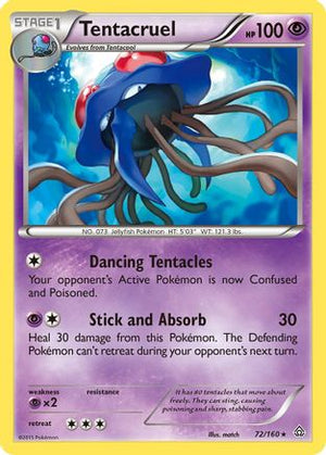 Tentacruel 72/160 - Primal Clash - Poke-Collect