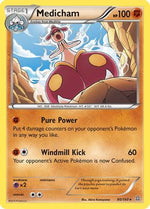 Medicham 80/160 - XY  Primal Clash Reverse Holofoil - Poke-Collect