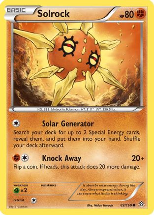 Solrock 83/160 - Primal Clash