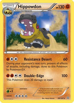 Hippowdon 88/160 - XY  Primal Clash Holofoil - Poke-Collect
