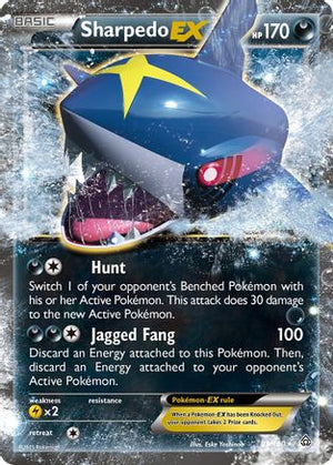 Sharpedo EX 91/160 - XY  Primal Clash Holofoil - Poke-Collect