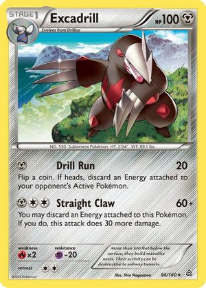 Excadrill 96/160 - Primal Clash Reverse Holofoil - Poke-Collect