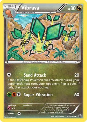 Vibrava 109/160 - Primal Clash - Poke-Collect