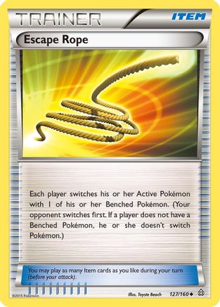 Escape Rope 127/160 - XY  Primal Clash - Poke-Collect