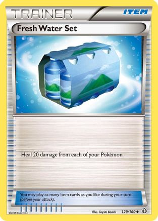 Fresh Water Set 129/160 - XY  Primal Clash - Poke-Collect