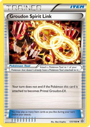Groudon Spirit Link 131/160 - XY  Primal Clash Reverse Holofoil - Poke-Collect