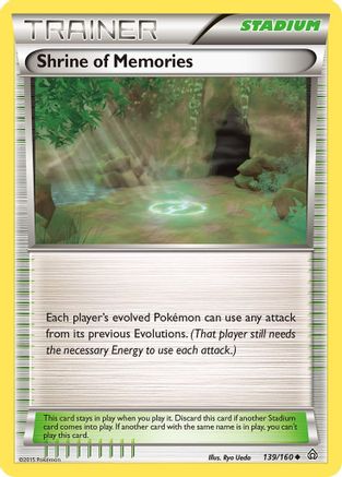 Shrine of Memories 139/160 - XY  Primal Clash - Poke-Collect