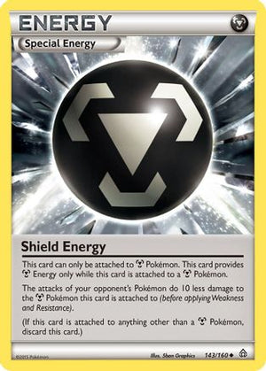 Shield Energy 143/160 - Primal Clash Reverse Holofoil - Poke-Collect