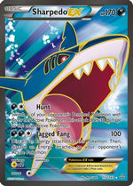Sharpedo EX (152 Full Art) 152/160 - XY  Primal Clash Holofoil - Poke-Collect
