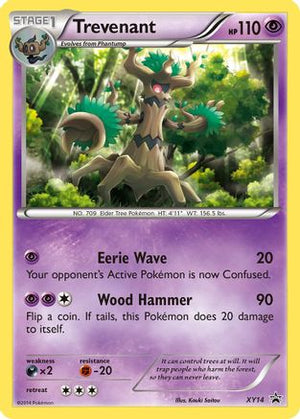 Trevenant XY14/211 - XY Black Star Promos Holofoil - Poke-Collect