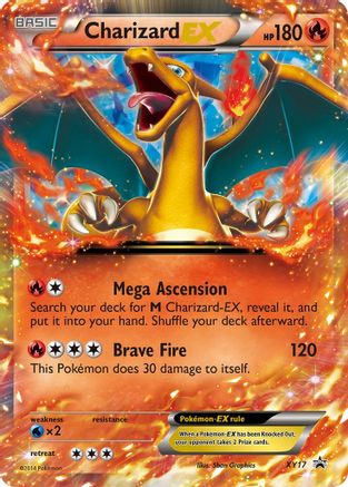 Charizard-EX XY17/211 - XY Black Star Promos Holofoil - Poke-Collect
