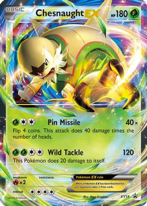 Chesnaught-EX XY18/211 - XY Black Star Promos Holofoil