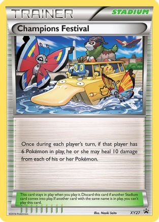Champions Festival XY27/211 - XY Black Star Promos Holofoil - Poke-Collect