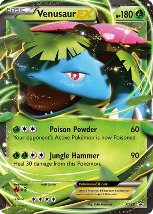 Venusaur-EX XY28/211 - XY Black Star Promos Holofoil - Poke-Collect