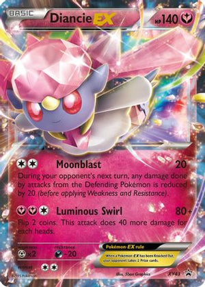 Diancie-EX XY43/211 - XY Black Star Promos Holofoil - Poke-Collect