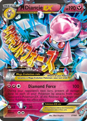 M Diancie-EX XY44/211 - XY Black Star Promos Holofoil - Poke-Collect
