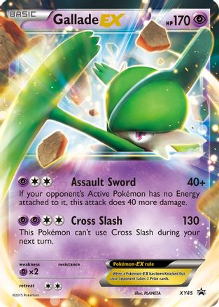Gallade EX - XY45 XY45/211 - XY Promos Holofoil - Poke-Collect