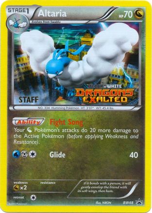 Altaria - BW48 (Prerelease) [Staff] BW48 - Black and White Promos Holofoil - Poke-Collect