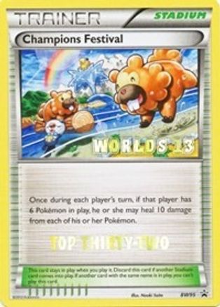 Champions Festival - BW95 (Worlds 13) [Top Thirty-Two] BW95 - Black and White Promos - Poke-Collect