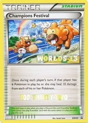 Champions Festival - BW95 (Worlds 13) [Top Thirty-Two] BW95 - Black and White Promos - Poke-Collect