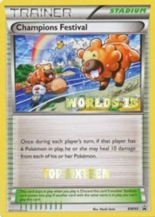 Champions Festival - BW95 (Worlds 13) [Top 16] BW95 - Black and White Promos - Poke-Collect