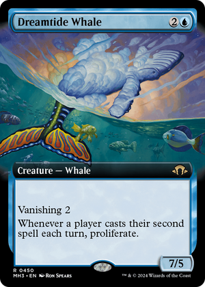 Dreamtide Whale (Extended Art) (MH3-450) - Modern Horizons 3: (Extended Art)