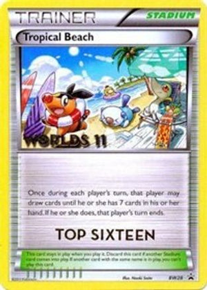 Tropical Beach - BW28 (Worlds 11) [Top 16] BW28 - Black and White Promos - Poke-Collect