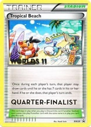 Tropical Beach - BW28 (Worlds 11) [Quarter-Finalist] BW28 - Black and White Promos - Poke-Collect