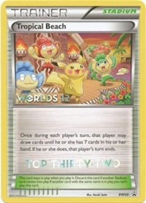 Tropical Beach - BW50 (Worlds 12) [Top 32] BW50 - Black and White Promos - Poke-Collect