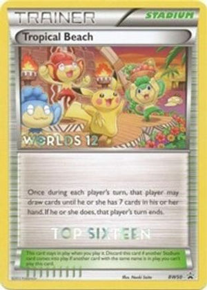 Tropical Beach - BW50 (Worlds 12) [Top 16] BW50 - Black and White Promos - Poke-Collect