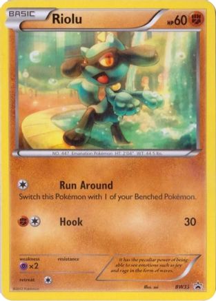 Riolu BW33/101 - BW Black Star Promos - Poke-Collect