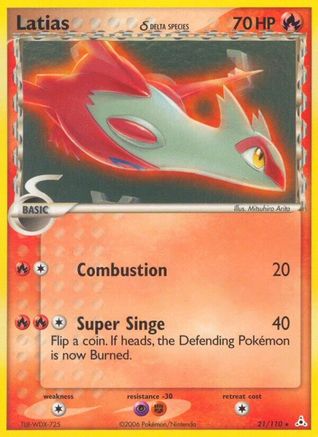 Latias - 21/110 21 - Deck Exclusives Holofoil - Poke-Collect