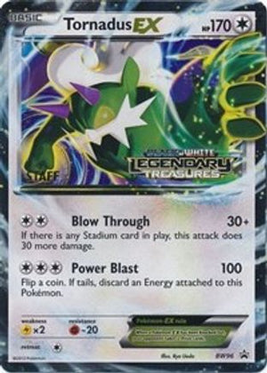 Tornadus EX - BW96 (Prerelease) [Staff] BW96 - Black and White Promos Holofoil - Poke-Collect