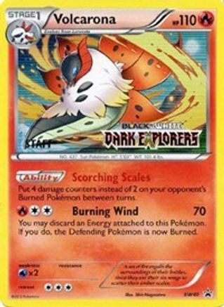 Volcarona - BW40 (Prerelease) [Staff] BW40 - Black and White Promos Holofoil - Poke-Collect