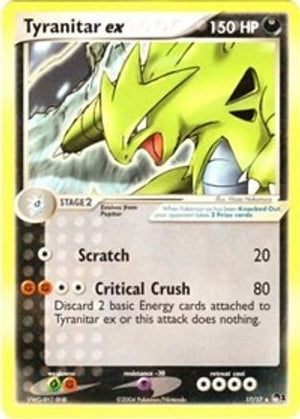 Tyranitar ex (Non-Holo) 17 - POP Series 1 - Poke-Collect
