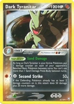 Dark Tyranitar - 20/109 (EX Team Rocket Returns) 20 - Deck Exclusives Holofoil - Poke-Collect