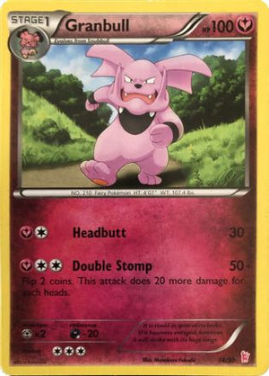 Granbull (#14) 14 - XY Trainer Kit Sylveon & Noivern - Poke-Collect