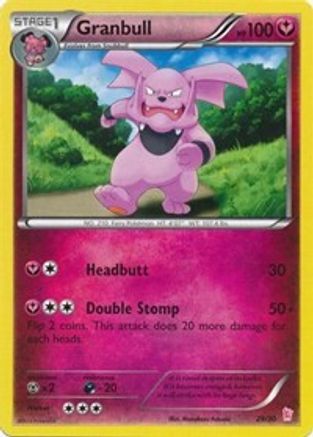 Granbull (#29) 29 - XY Trainer Kit Sylveon & Noivern - Poke-Collect